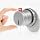 Shower Speaker, Metal Magnetic Mini Waterproof Bluetooth Speaker - Silver