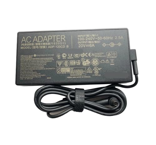 20V 6A 120W AC Adapter Power Charger