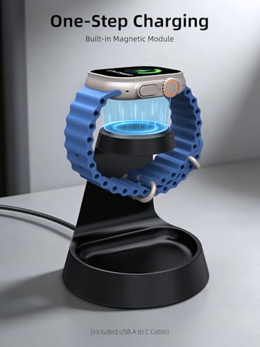 Watch Charger for Apple Watch 5W Magnetic Fast Charging Dock iWatch Charger - Image 7