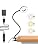 iZELL Desk Lamp, [3 Color Modes & 10 Brightness] LED Reading Light with Clamp, Silicone Flexible Arm Book Light for Kids Reading Book in Bed at Night Clip on Table, Headboard, Dorm - 15.8‘’ Black