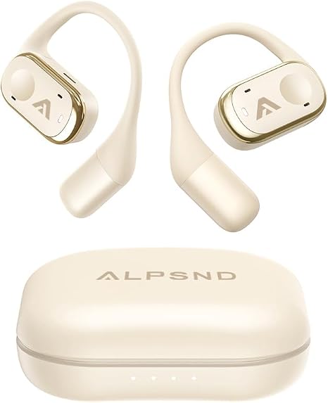 Joy Open-Ear Headphones, Wireless Bluetooth 5.4 Earhook Earbuds