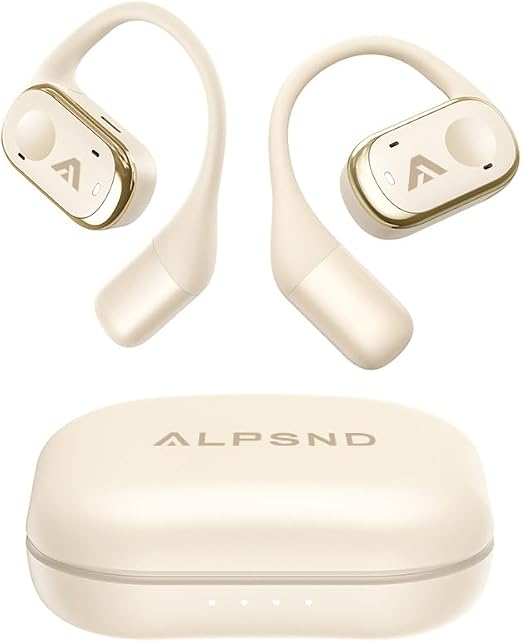 Joy Open-Ear Headphones, Wireless Bluetooth 5.4 Earhook Earbuds