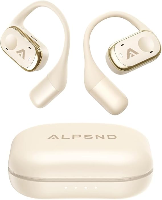 Joy Open-Ear Headphones, Wireless Bluetooth 5.4 Earhook Earbuds