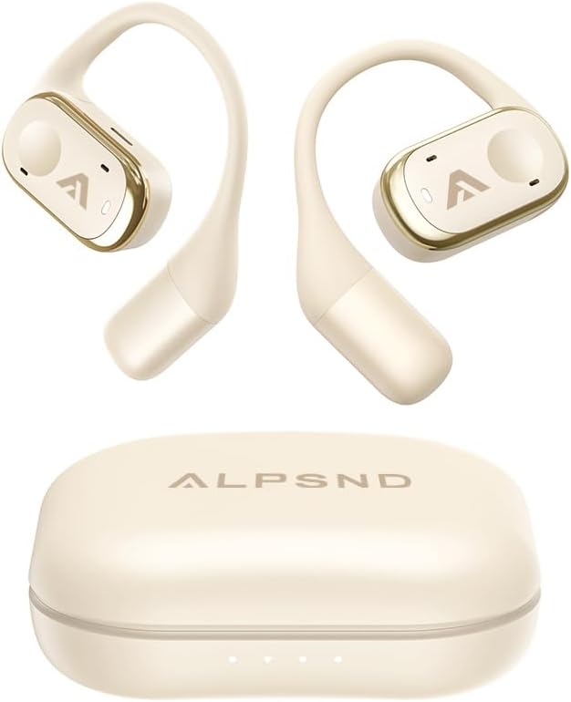 Joy Open-Ear Headphones, Wireless Bluetooth 5.4 Earhook Earbuds