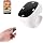 Wireless Bluetooth Air Finger Ring Mouse, Rechargeable TikTok Scrolling Ring with Touchscreen, Page Turner for E-Book Remote Control Short Video Camera Shutter, for Phone Tablet Android iOS(White)