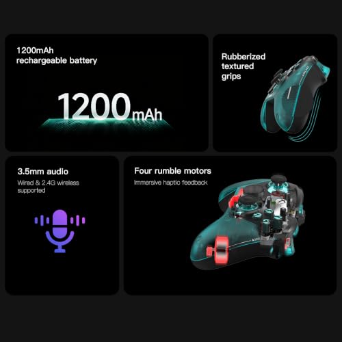 GameSir G7 Pro Wired Controller for Xbox Series X|S, Xbox One, Wireless Gamepad for PC&Android with TMR Sticks, Hall Effect Analog Triggers, 1000Hz Polling Rate, 3.5mm Audio Jack - Aimlabs