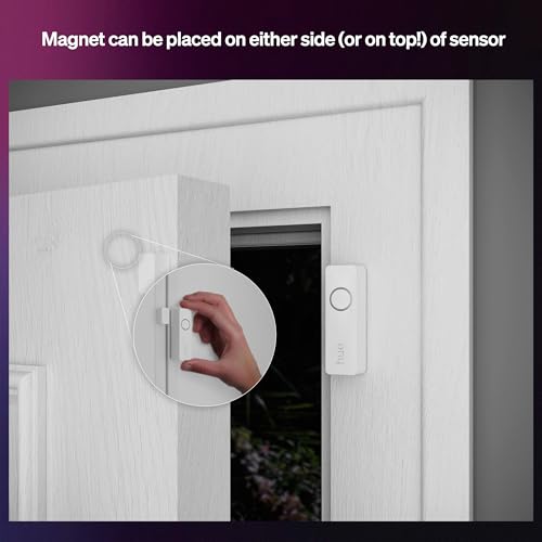 Philips Hue Secure Smart Contact Sensor, White - 1 Pack - Made for Indoor Doors and Windows - Requires Hue Bridge - Works with The Hue App