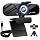 Tewiky Full HD Webcam with Built-in Microphone and Rotatable Tripod, 1080P Video and Wide Angle Camera, Privacy Cover, for Desktop PC or Laptop Computer