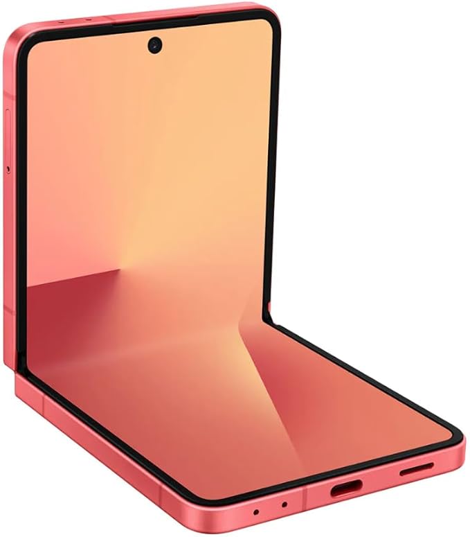 Samsung Galaxy Z Flip7: AT&T Only, 256GB Storage, Coralred (Renewed)