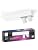 Philips Hue White and Color Ambiance Centris Smart LED Ceiling Light - Includes (1) Color Changing Light Fixture in White with 2 Individually Adjustable Spotlights - Works with Voice
