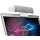GOgroove SonaVERSE USB Speakers for Laptop Computer - USB Powered Mini Sound Bar with Clip-On Portable External Speaker Design for Monitor, One Cable for Digital Audio Input and Power (White)