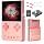 Trimui Brick Hammer Handheld Game Console with 3.2 inch IPS Screen and 3000mAh Battery, Retro Video Games Console with Pre-Installed 64GB TF Card and WiFi Function (Rose Gold)