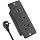 Recessed Power Strip, 20W USB-C Furniture Outlet, Black, 6FT