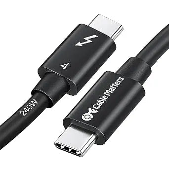 Cable Matters [Intel Certified] 40Gbps Thunderbolt 4 Cable, 3.3ft / 1m