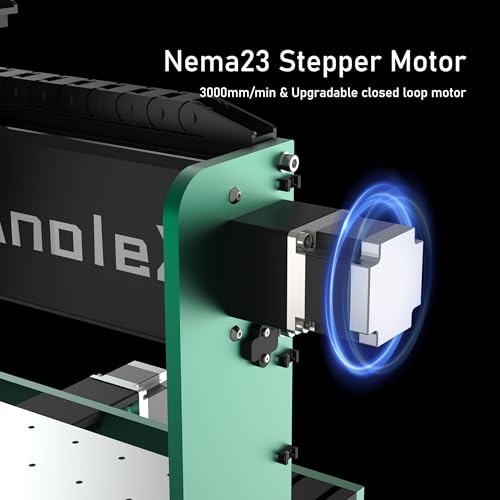 CNC Router Machine 4030-Evo Ultra 2, All-Metal XYZ Axis Dual Steel Linear Guides & Ball Screws with 800W Trim Router for Metal Aluminum Brass Wood Acrylic PCB