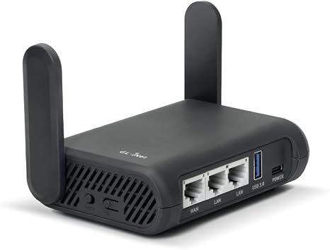 GL.iNet GL-A1300 Pocket VPN Travel Router - Portable Wi-Fi Router for Travel, Easy to Set up, Connect to Public & Hotel Wi-Fi login Page