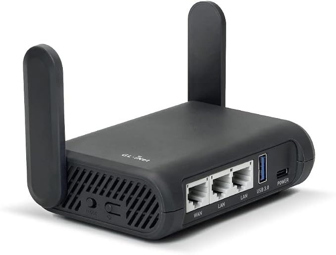 GL.iNet GL-A1300 Pocket VPN Travel Router - Portable Wi-Fi Router for Travel, Easy to Set up, Connect to Public & Hotel Wi-Fi login Page