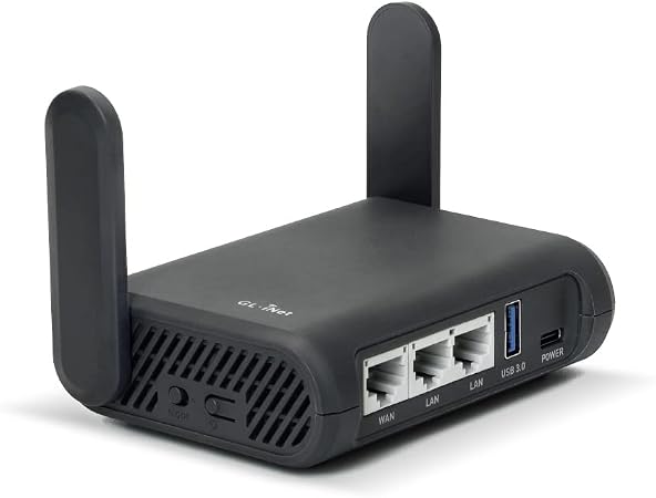 GL.iNet GL-A1300 Pocket VPN Travel Router - Portable Wi-Fi Router for Travel, Easy to Set up, Connect to Public & Hotel Wi-Fi login Page