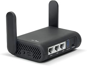 GL.iNet GL-A1300 Pocket VPN Travel Router - Portable Wi-Fi Router for Travel, Easy to Set up, Connect to Public & Hotel Wi-Fi login Page