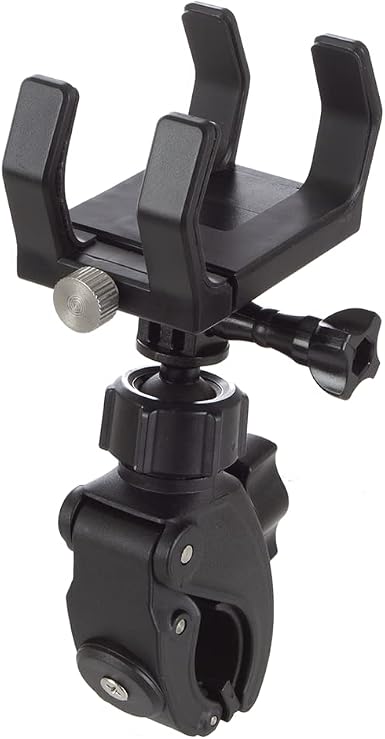 Bluetooth Speaker Mount - Holds OontZ Angle 3 Golf and H2O Special Edition Speakers - for Golf Cart, Boat, Kayak, Bike, and More by OontZ (Black)