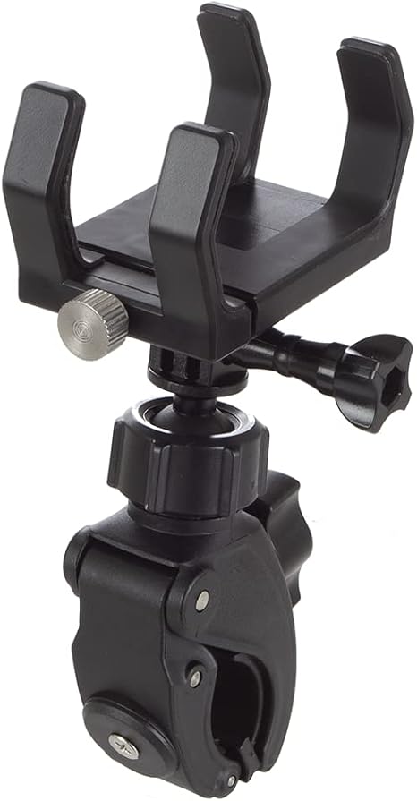 Bluetooth Speaker Mount - Holds OontZ Angle 3 Golf and H2O Special Edition Speakers - for Golf Cart, Boat, Kayak, Bike, and More by OontZ (Black)