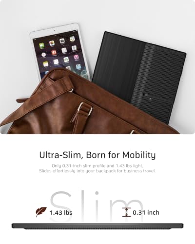 Yxk Portable Monitor 15.6 Inch 1080P 60Hz IPS HDR Ul | Computer Access - Image 8