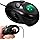 Wired Handheld Trackball Mouse, Mini Finger Mouse, Black