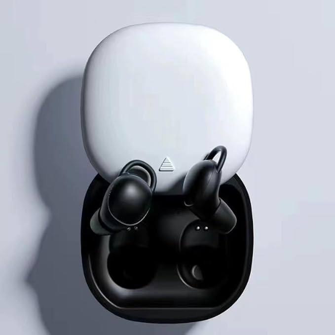 Invisible Wireless Bluetooth Sleep Earbuds for Side Sleepers,Smallest Invisible Sleep Headphones,Comfortable Noise Blocking Wireless Headphones for Small Ears Sleeping,Working,Hiking, Black