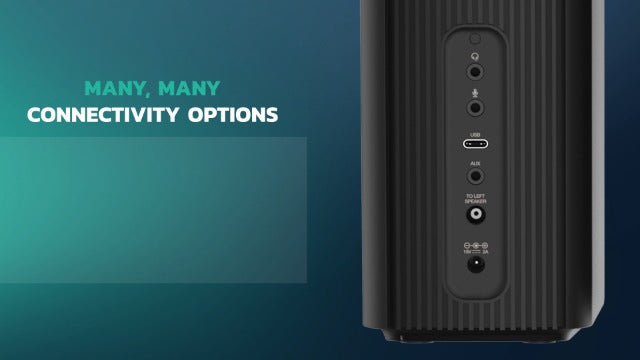 Creative T60 Compact 2.0 Desktop Speakers with Clear Dialog Audio