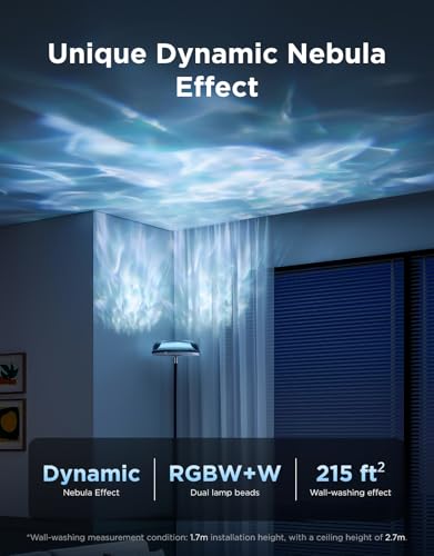 Govee Uplighter Floor Lamp with Nebula Effect, Proje | Smart Home - Image 3