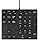 Merdia Numeric Keypads Wired Numpad 34 Keys External Mini Slim Keyboard Magic Force for Financial Cashier Securities-Black| Laptop Accessories | Num Pad | Number keypad for Laptop | Work Keyboard