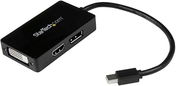 StarTech Travel Mini DisplayPort to DisplayPort, DVI or HDMI Adapter