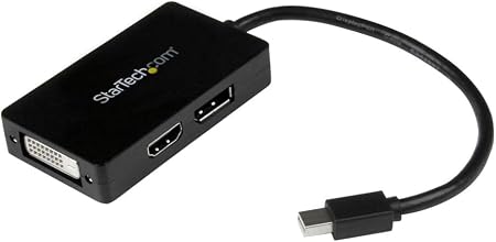StarTech Travel Mini DisplayPort to DisplayPort, DVI or HDMI Adapter