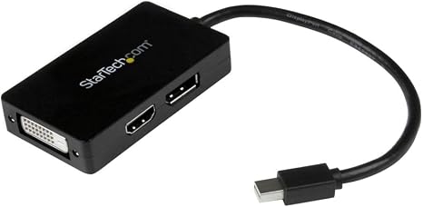 StarTech Travel Mini DisplayPort to DisplayPort, DVI or HDMI Adapter
