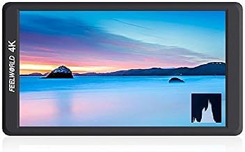 FEELWORLD F570 Camera Monitor 5.7″ 4K Field Camera Monitor On-Camera Monitor with HDMI Input/Output IP Full HD 1920x1080