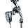 Lido Clamp Ham Radio Microphone Holder, CB Mic Mount Compatible with Yaesu, Anytone, Speaker Microphones for HTs