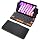 Universal Travel Keyboard Plus, New Dual Bluetooth Portable Keypad with 7-Color Backlit & Any-Angle Stand, Wireless Tablet Keyboard for iPad/Z Fold/Galaxy Tabs/Phones, Keypad for iOS/Android/Windows