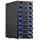 CENMATE Aluminum 8 Bay 10Gbps Hard Drive Enclosure with Cooling Fan for 2.5“/3.5" SATA HDD/SSD with USB A/C 3.2 Gen 2, Support Hot Swappable, Tool-Free HDD Enclosure, DAS(NO RAID/NAS)