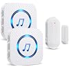 SanJie Door Chime Alarm When Open for Kids Safety, Home and Business