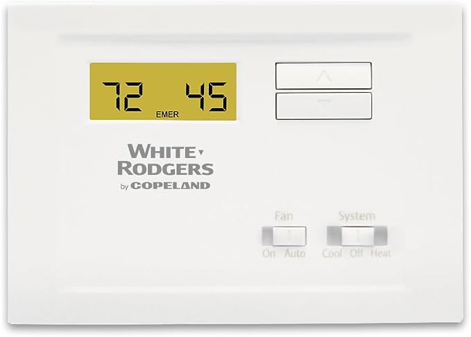 White-Rodgers NP110 Single Stage Non-Programmable Thermostat