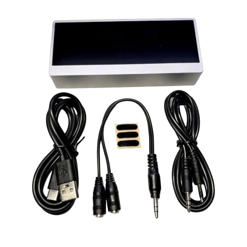 4.6 Inch Touch Panel Screen Sound Spectrum Display with VU Meter and Clock Mode for Home Theaters Systems Vehicle Sound Systems Touch Panel Screen Spectrum Display