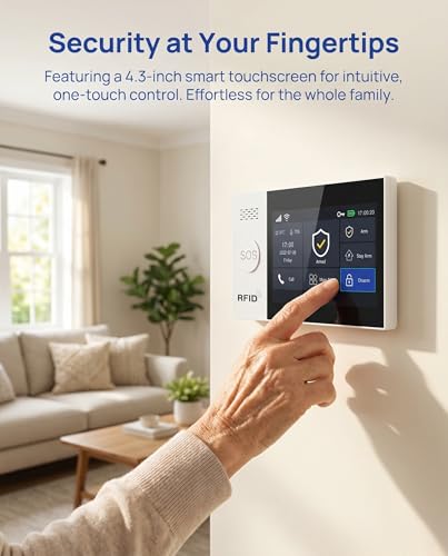 Alarm System for Home Security (24-Piece) | 4.3" Tou | Smart Home - Image 5