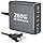 MEKIOJEO Aluminum Alloy 260W USB C Charger GaN Fast USB C Charging Station
