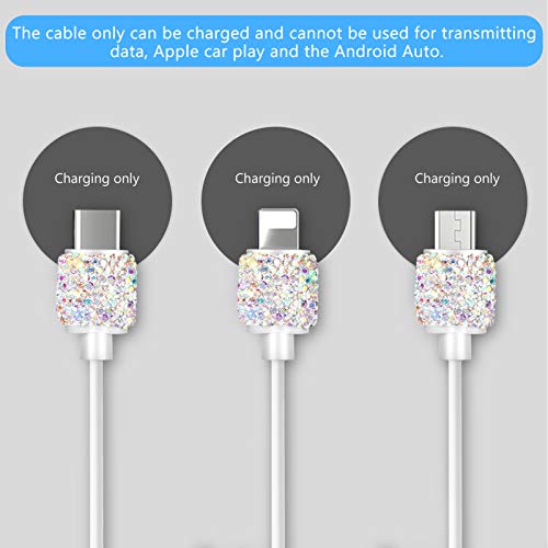 Bling Phone Charger,USB Charger Block,2-Port Plug Adapter,USB Wall Charger - Image 7
