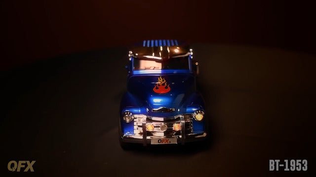 QFX BT-1953 Rechargable Portable Bluetooth Speaker with FM Radio, Black