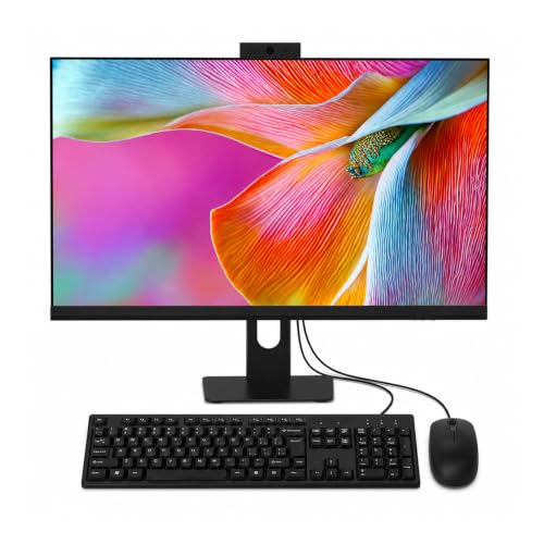 27" All-in-One Desktop Computer, i7 CPU, 16GB RAM, 512GB SSD, Win 11 Home