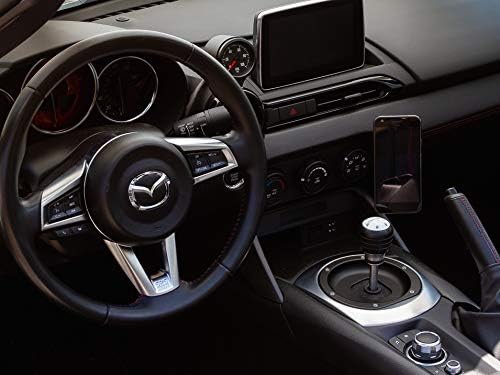 CravenSpeed Gemini Phone Mount Compatible with Mazda ND MX-5 Miata 2016-2025 | Hands Free Phone Mount | Cupholder Mount | Magnetic Attachment