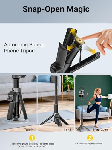 AOCHUAN Smart X3 360° Pan Rotation Gimbal Stabilizer | Phone Accessori - Image 5