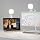 LitONES Ring Light for Laptop, Monitor, Desk, Eye-Caring Diffused LED Light