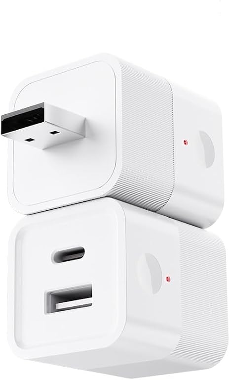Zigbee 3.0 USB adaptor, Smart 5-12V DC outlet Switch,Remote Timer your USB device by Phone app,Works with Home assistant Zigbee2MQTT